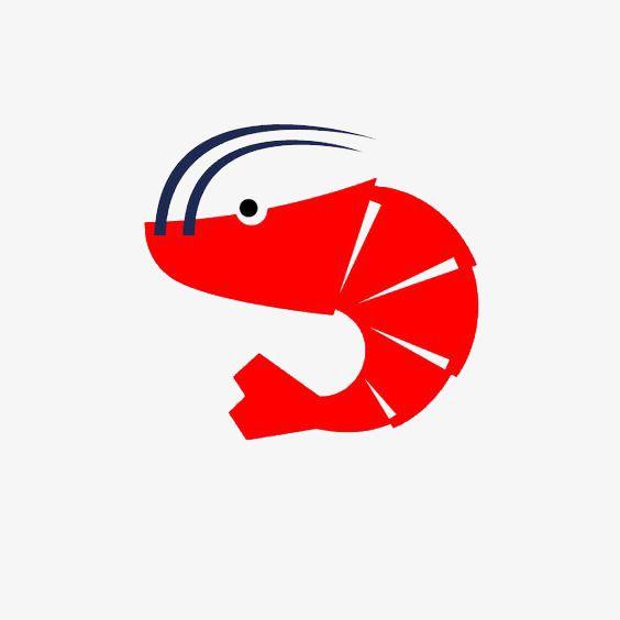 Red Shrimp Logo - Red Shrimp, Shrimp Clipart, Shrimp Logo PNG Image and Clipart