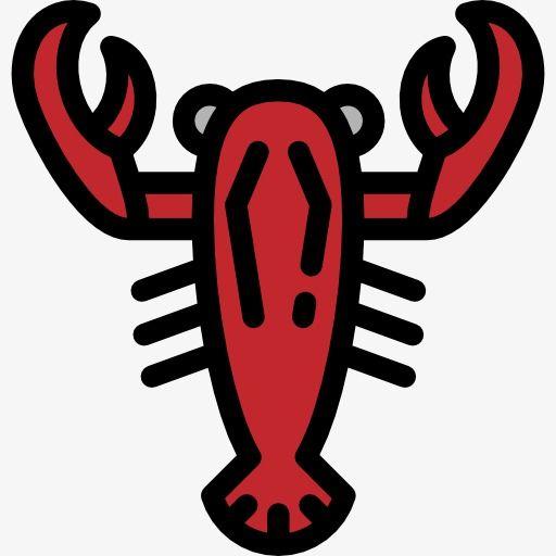 Red Shrimp Logo - A Red Shrimp, Shrimp Clipart, Shrimp, Seafood PNG Image and Clipart ...
