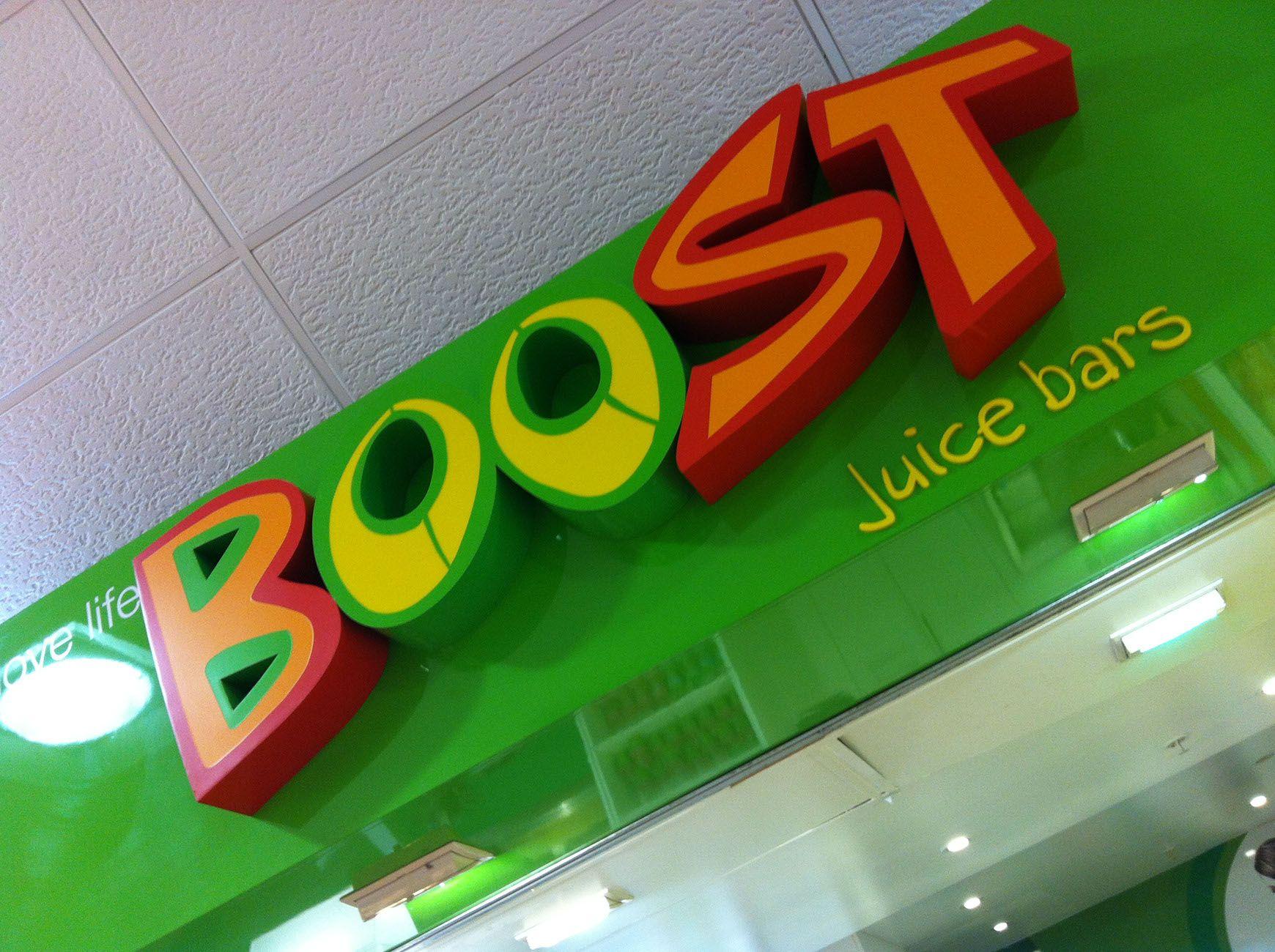 Boost Juice Logo - Toothpicks Creative We created the Boost Juice Bars Brand Melbourne