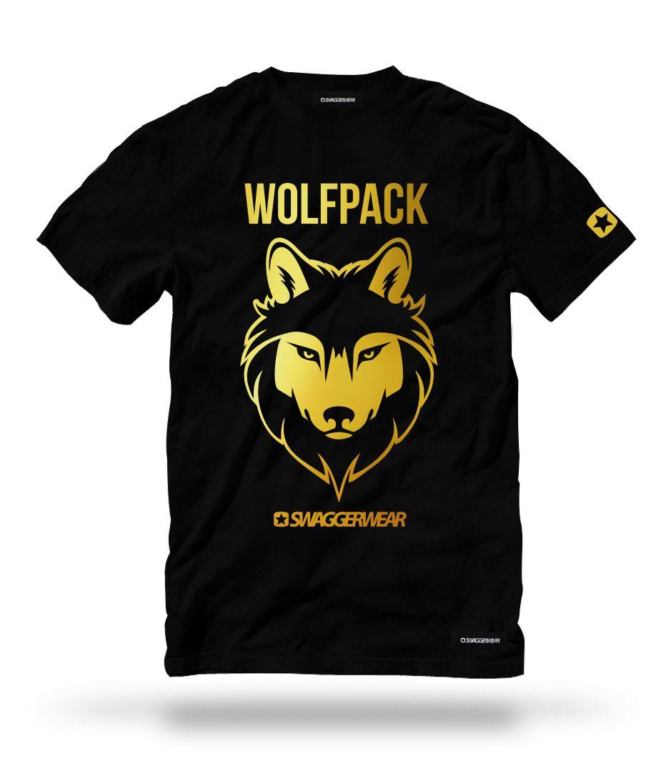 Black and Gold Wolf Logo - WOLFPACK – SwaggerWear