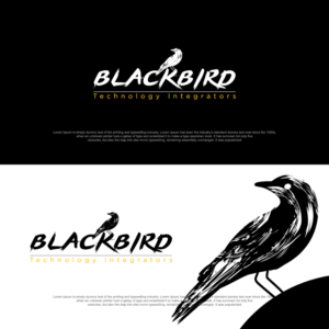 Black Bird Logo - Blackbird Logo Designs | 238 Logos to Browse