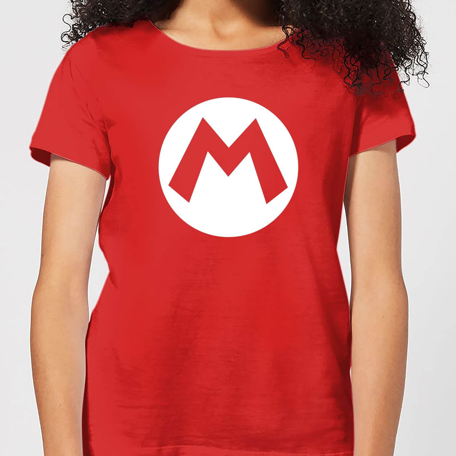 Red and Grey Nintendo Logo - Nintendo Super Mario Logo Women's T-Shirt - Red Clothing | Zavvi