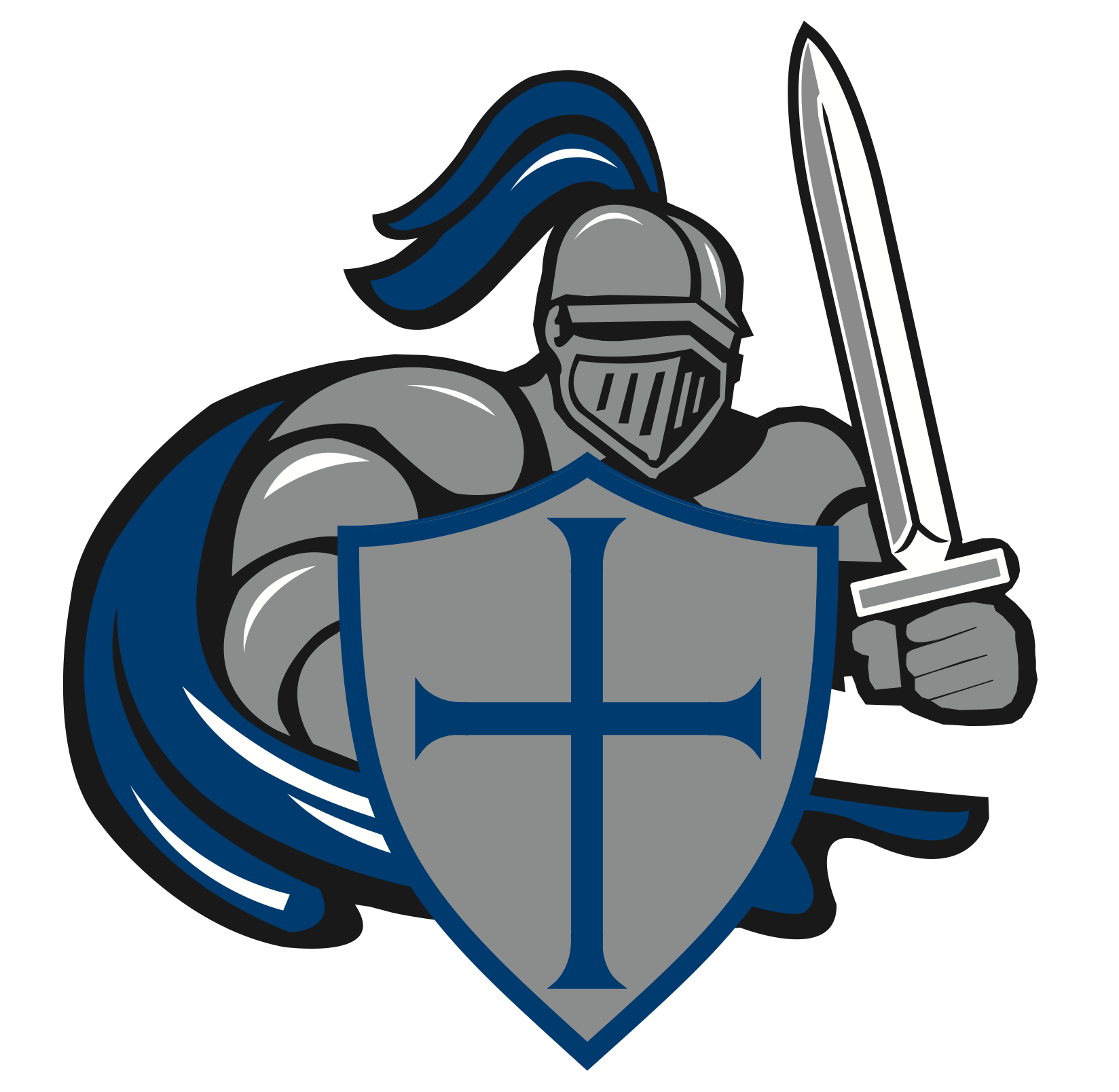 Blue Crusader Logo - The Concordia Lutheran Crusaders defeat the SATCH Mavericks 74 to 48 ...