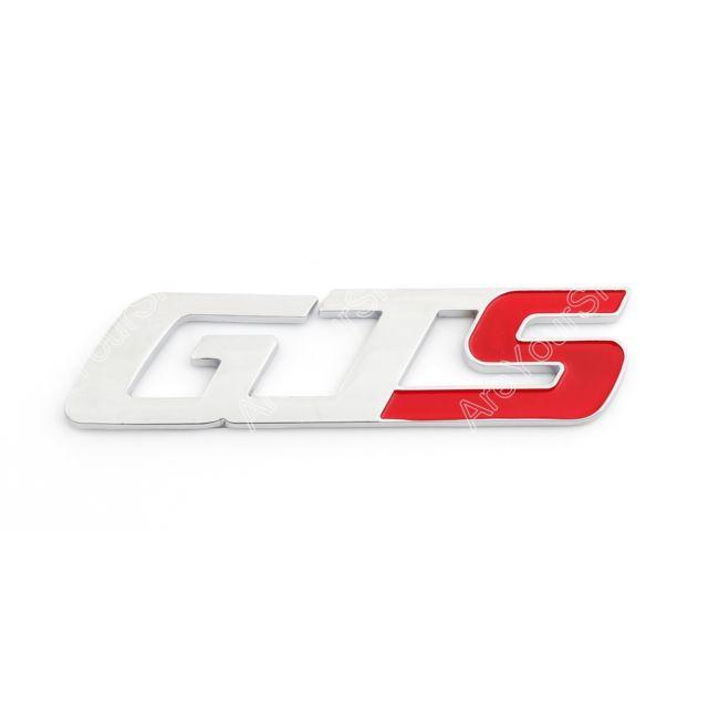 GTS Logo - Chr 3D Sticker Badge Emblem Metal GTS Logo Trim for Maserati