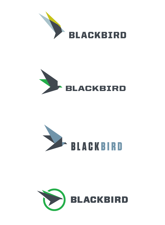 Black Bird Logo - Blackbird Logo