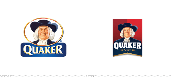 Quacker Logo - Brand New: Dr. Quaker and Mr. Quaker