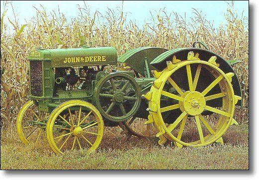 Early John Deere Logo - The First John Deere Tractor