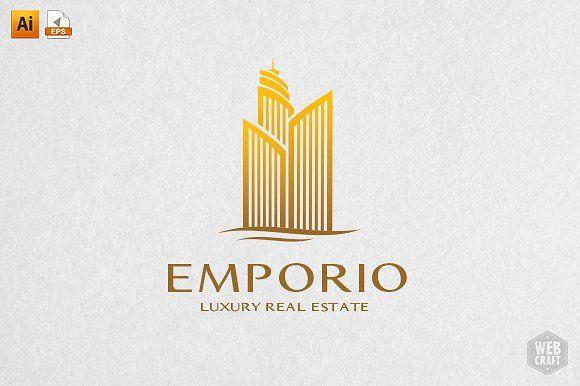 Luxury Real Estate Logo - Luxury Real Estate Logo Template Logo Templates Creative Market