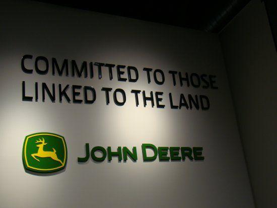 Early John Deere Logo - Early John Deere - Picture of John Deere Tractor & Engine Museum ...