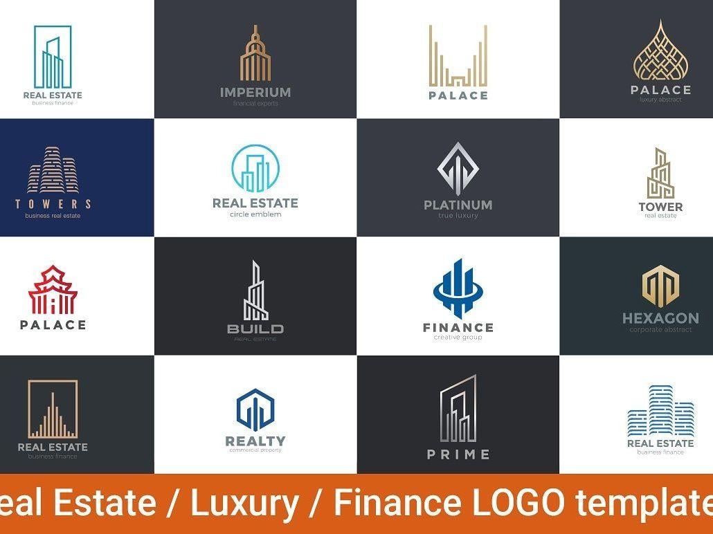 Luxury Real Estate Logo - Real Estate Luxury Finance Logos by Logo Templates | Dribbble | Dribbble