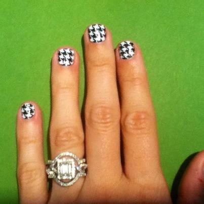 Jamberry Black and White Logo - I'm kinda in love with her ring. style and White