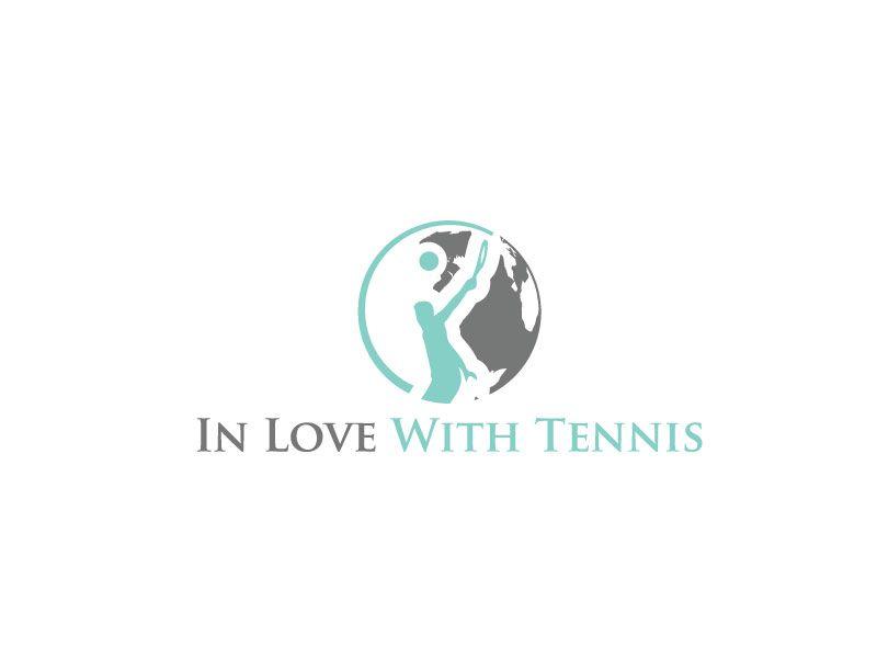 French Tennis Company Logo - Serious, Modern Logo Design for In Love With Tennis