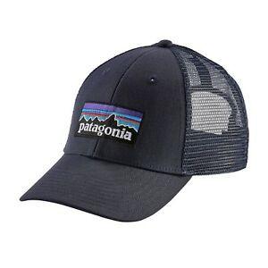 Who Has a Blue P Logo - Patagonia P 6 Logo LoPro Trucker Hat Blue W Navy Blue