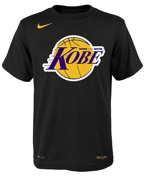 Koby Logo - Nike Kobe Bryant Los Angeles Lakers Kobe Logo T-Shirt, Big Boys (8 ...