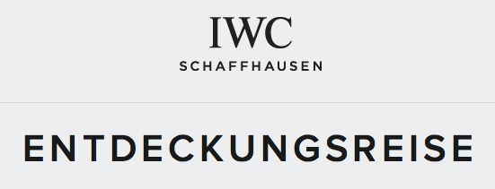 IWC Logo - IWC Schaffhausen Logo Font