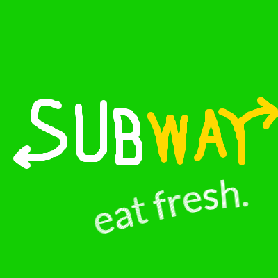 Red Subway Logo - Subway logo by RedTheCartoonExpert on DeviantArt