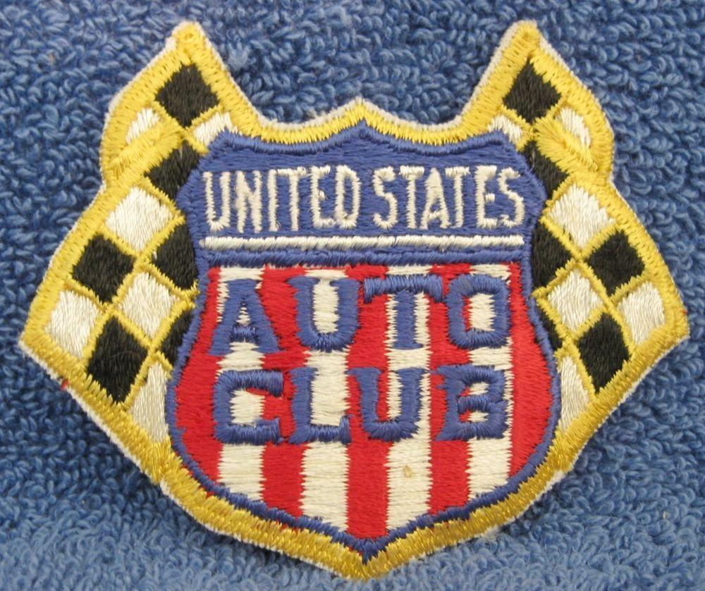 Vintage USAC Logo - Patch: UNITED STATES AUTO CLUB (USAC). Sprint Car Racing. Midget