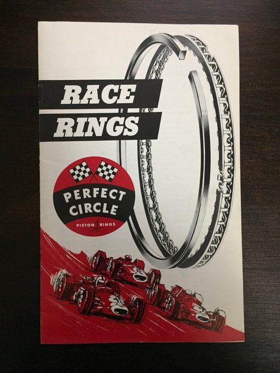 Vintage USAC Logo - Vintage Indy 500 Racing USAC NASCAR Circuit Perfect Circle Piston