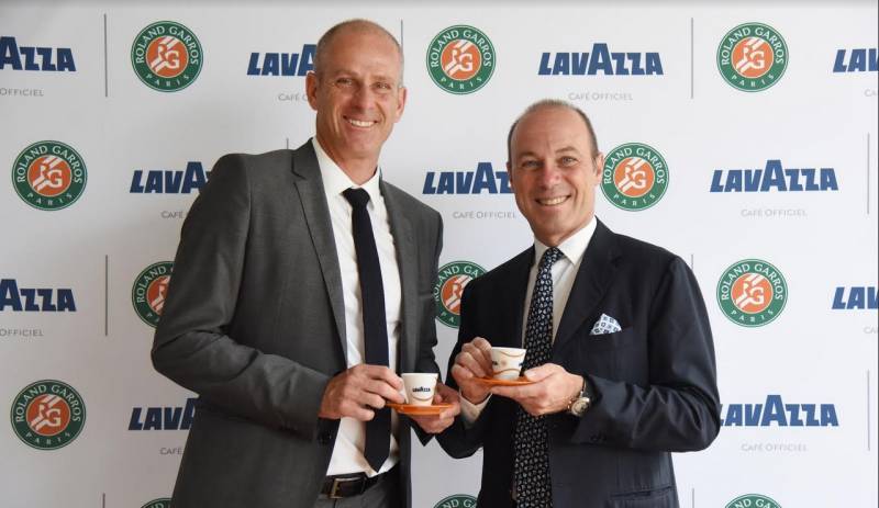 French Tennis Company Logo - Lavazza announces the renewal of partnership with the French Tennis ...