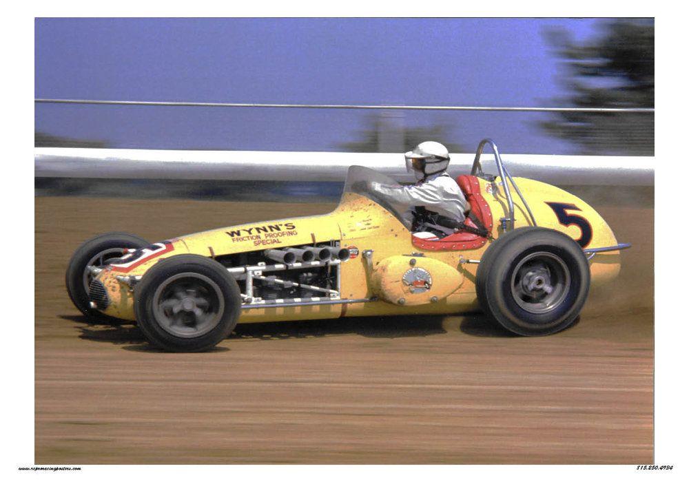 Vintage USAC Logo - Don Branson USAC sprint car — Vintage Reproduction Racing Posters