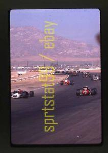 Vintage USAC Logo - Action Shot USAC Rex Mays 300 Riverside 35mm Race