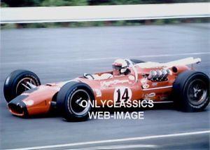 Vintage USAC Logo - A.J. FOYT COYOTE FORD AUTO RACE PHOTO VINTAGE INDY 500 CAR