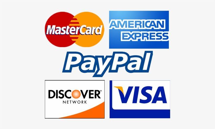 Discover Credit Card Logo - Credit Card Logos - Visa Mastercard American Express Discover Paypal ...
