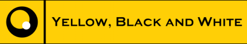 Yellow Black and White Logo - Креативное и генеральное продюсирование