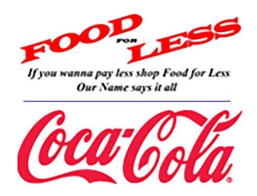 Food for Less Logo - GODADDY BOWL, COCA COLA AND FOOD FOR LESS PARTNER FOR FAMILY