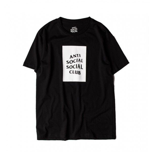 Anti Social Social Club Black Logo - New! Anti Social Social Club Logo T-Shirt | Buy Anti Social Social ...