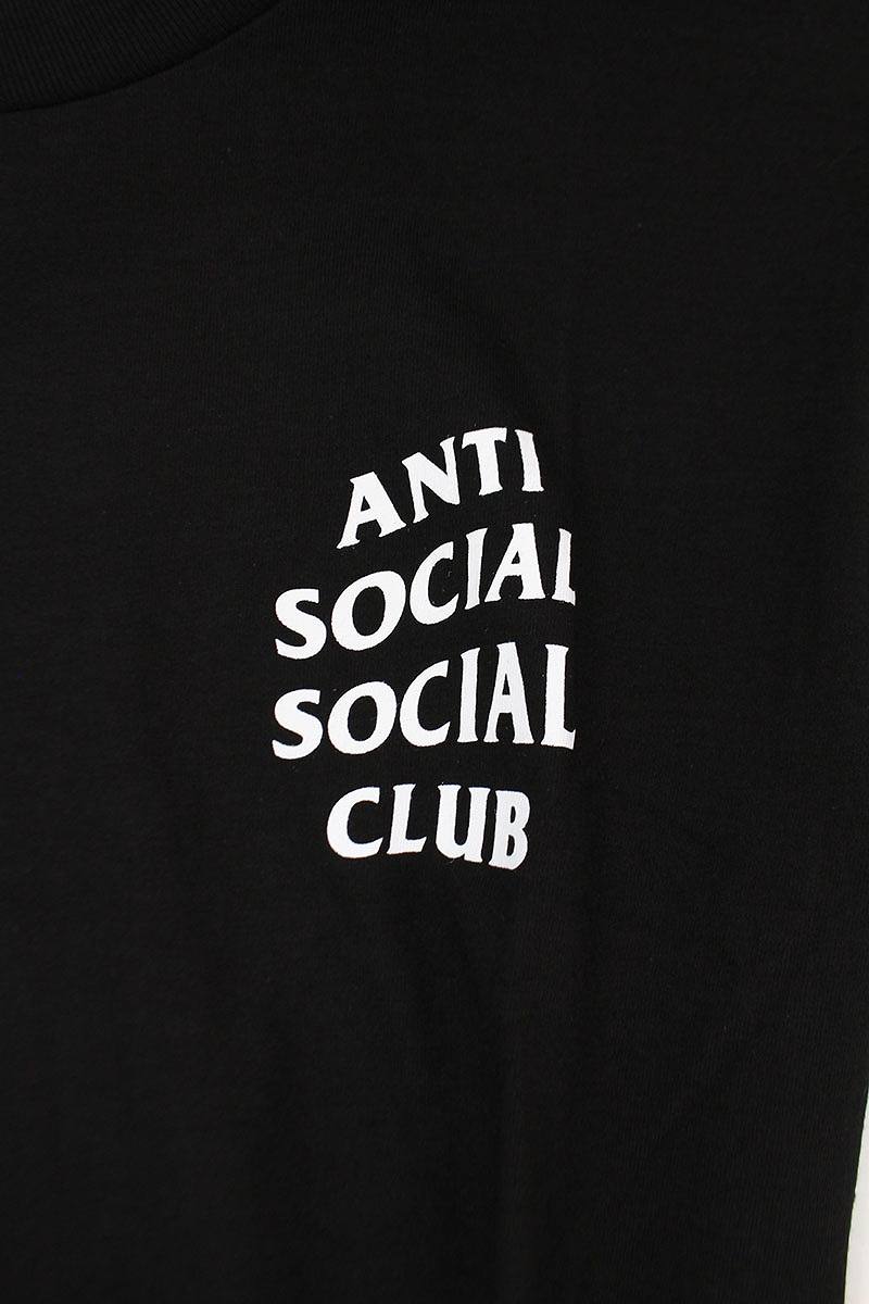 Anti Social Social Club Black Logo - RINKAN: Antisocial social club /ANTI SOCIAL SOCIAL CLUB back logo