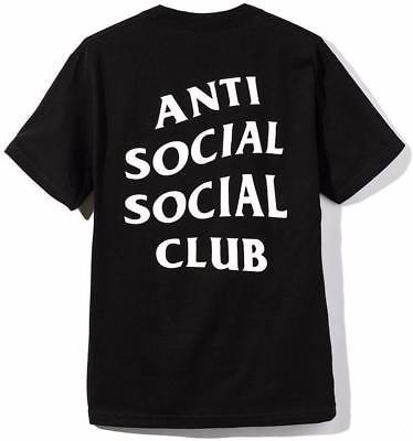 Anti Social Social Club Black Logo - ASSC ANTI SOCIAL Social Club Black Logo 2 Tee FREE SHIPPING! SUPREME