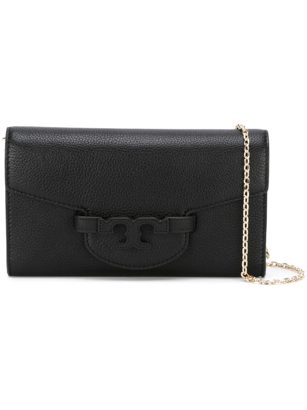 And White Black Envelopelogo Logo - tory burch wallet purse, Tory Burch envelope logo clutch Women Bags