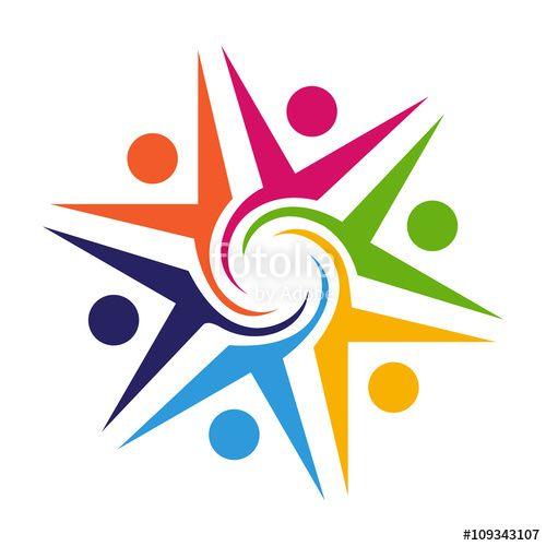 Unity Logo - Human Unity Logo Stock Image And Royalty Free Vector Files