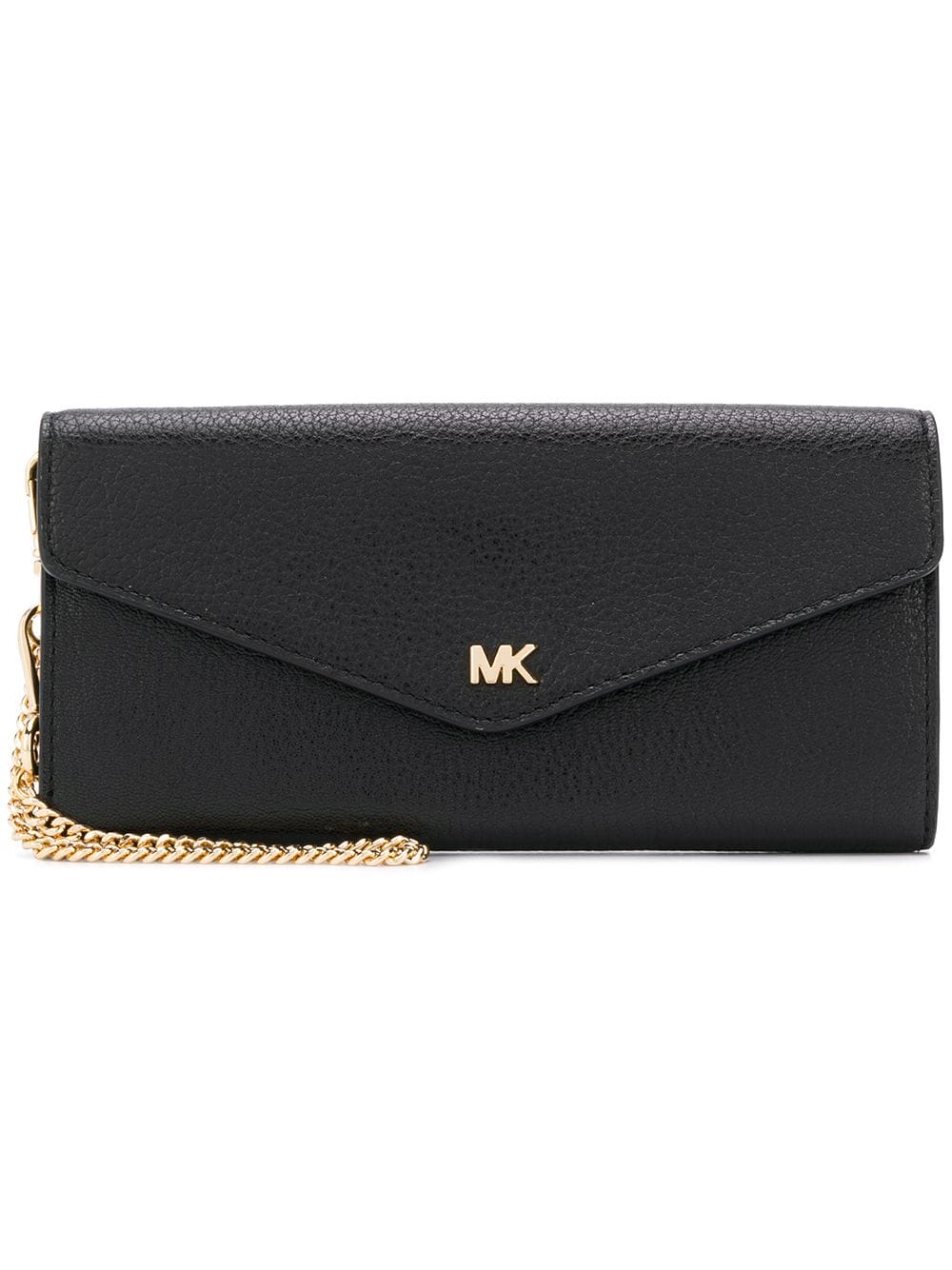 And White Black Envelopelogo Logo - Michael Michael Kors Envelope Logo Wallet