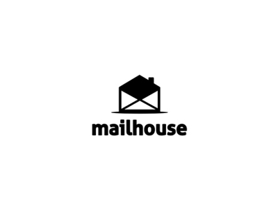 And White Black Envelopelogo Logo - Mailhouse by LeoLogos.com. Smart Logos. Logo Designer. Dribbble