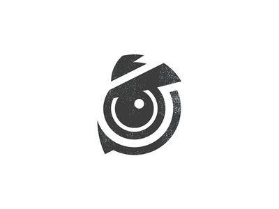 Owl Eyes Logo - Green Owls Logo. Ink. Owl logo, Logos and Logo design