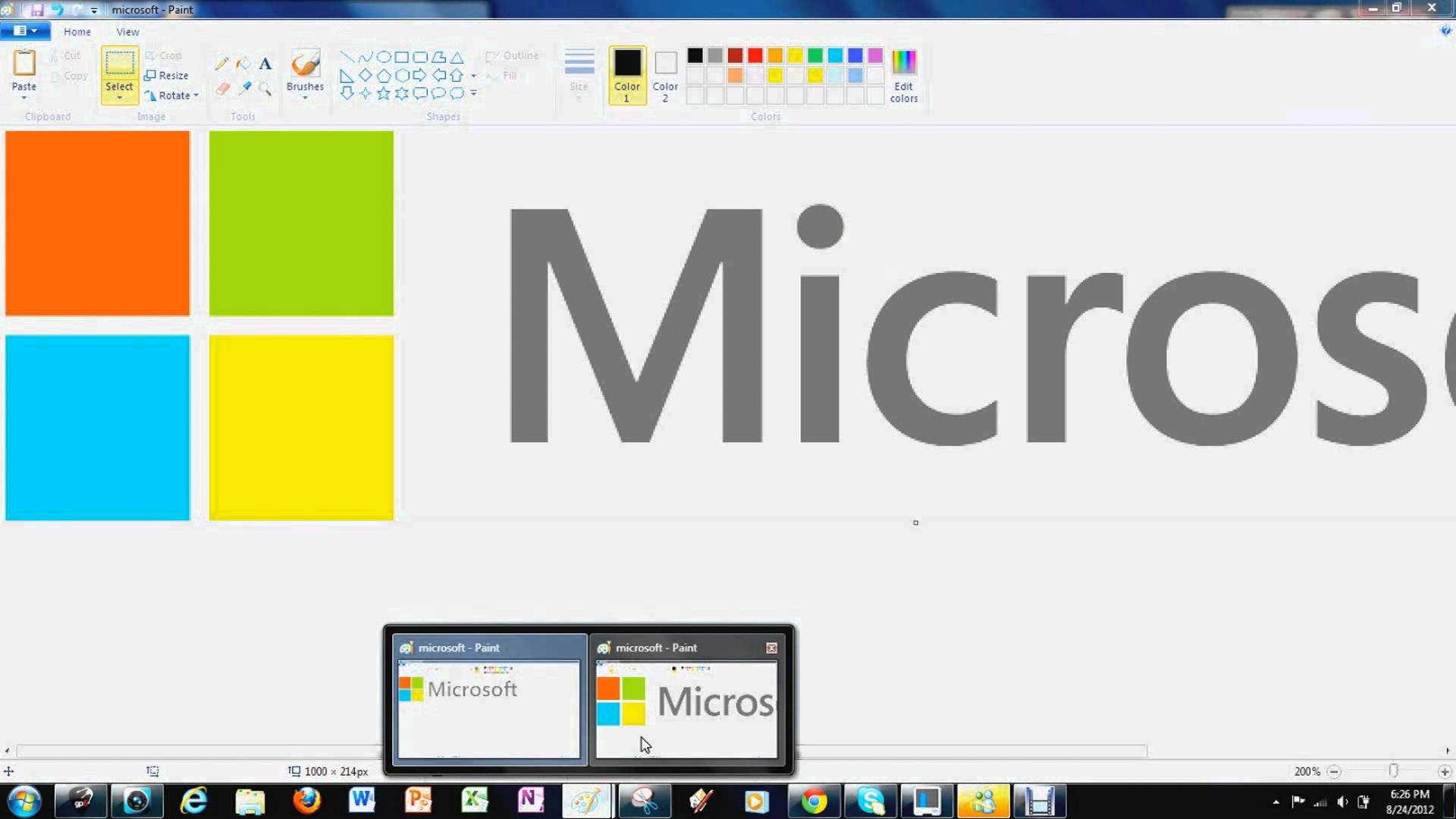 Paint Software Logo - Microsoft Corporation (NASDAQ:MSFT) Paint Moving To The Store