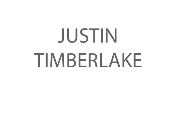 Justin Timberlake Logo - Justin Timberlake, o novo