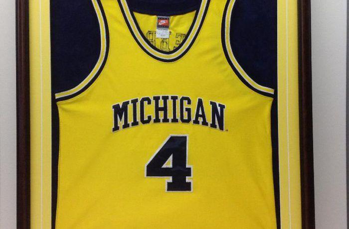 University of Michigan Basketball Logo - University of Michigan Basketball Jersey with Custom Logo