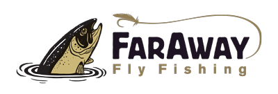 Uncommon Fishing Logo - Northern Patagonia Guide Service. Faraway Fly Fishing