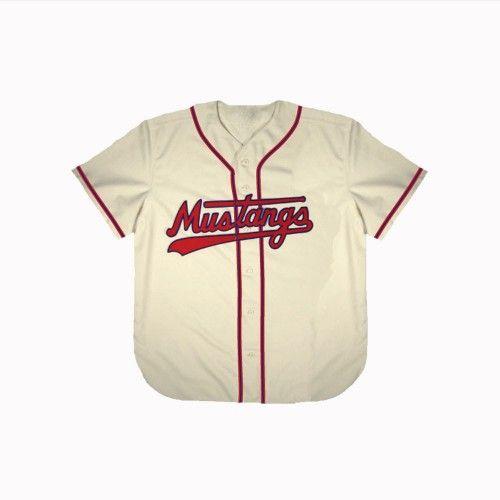 Billings Mustangs Logo - The Billings Mustangs 1948 1963 Custom Made Baseball Jersey