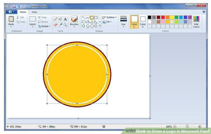 Paint Software Logo - Logo in Microsoft Paint: 7 Steps (with Picture)