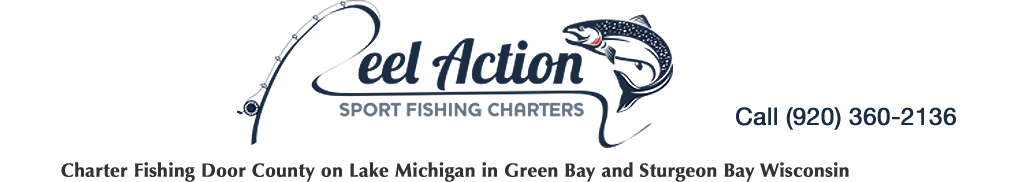 Uncommon Fishing Logo - Fishing Door County | Reel Action Sportfishing Charters