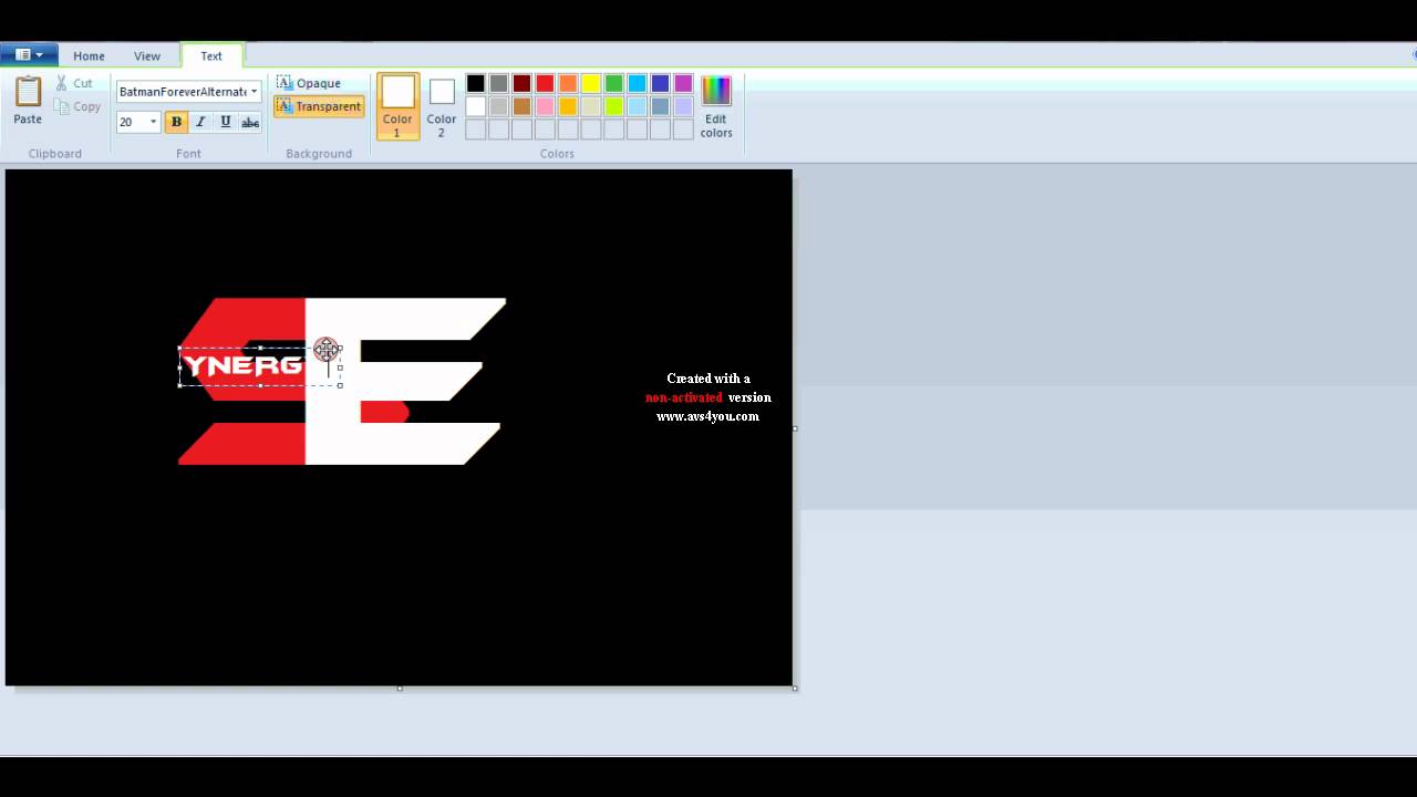 Paint Software Logo - How to make a logo in MicroSoft