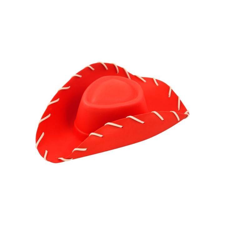 Red Cowboy Logo - Girls JESSIE Red Cowboy Hat Toy Story Kids Fancy Dress 5026619364321