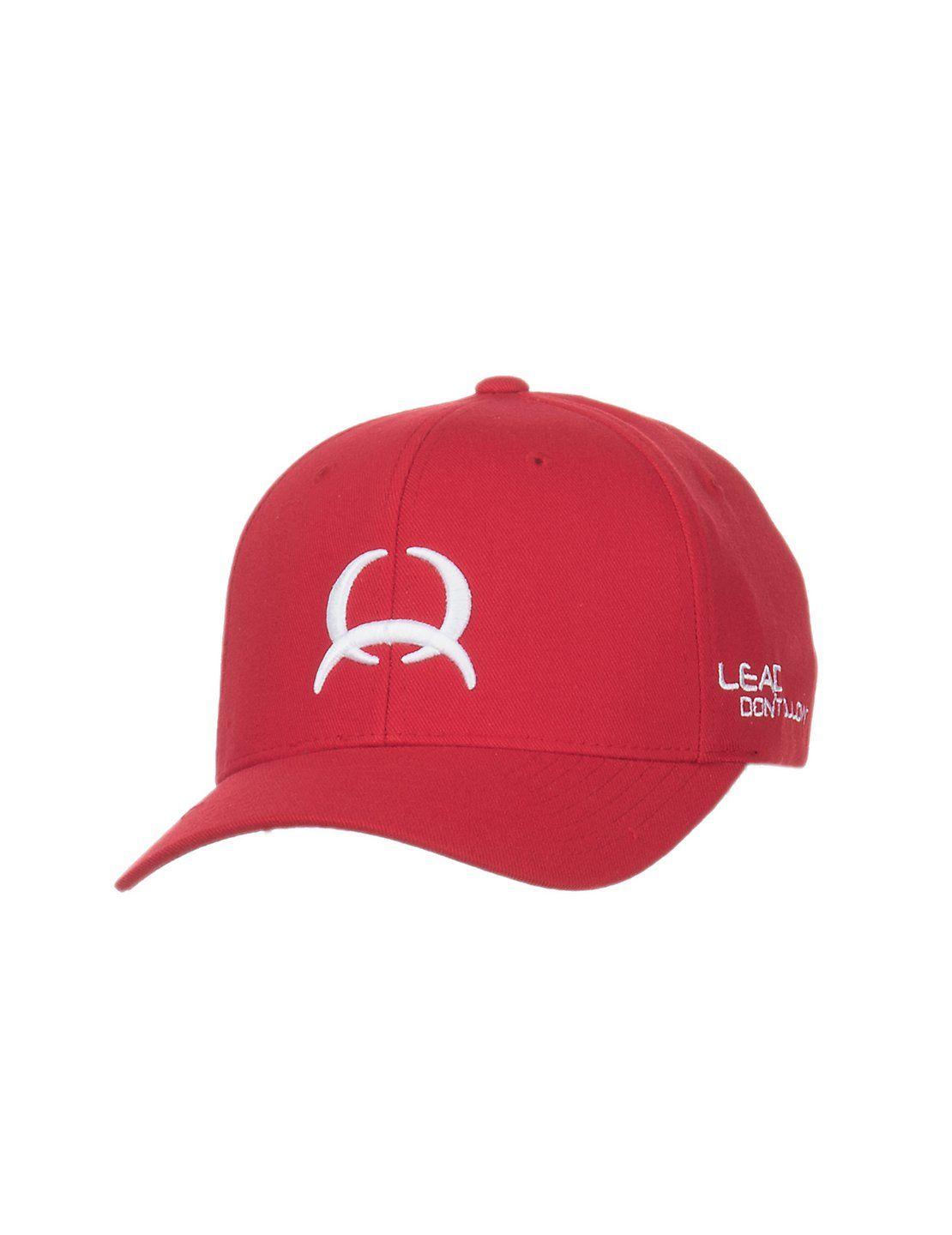 Red Cowboy Logo - Cinch Red with White Tech Logo Flex Fit Cap | Cavender's | Cowboy ...