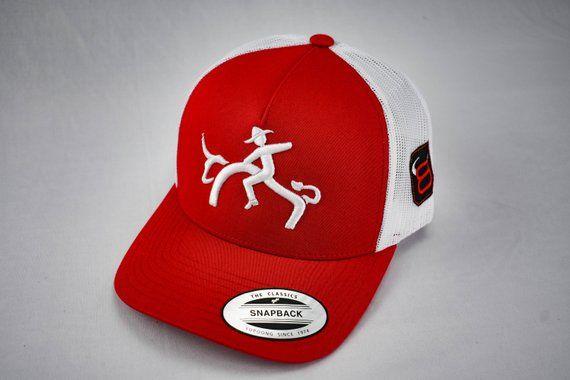 Red Cowboy Logo - Red Cowboy trucker hat 8 Sec Rider hat rodeo gifts rodeo
