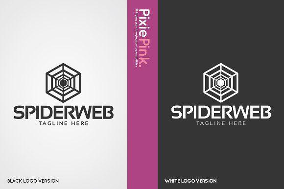 Spider Web Logo - Spider Web Logo Template Logo Templates Creative Market