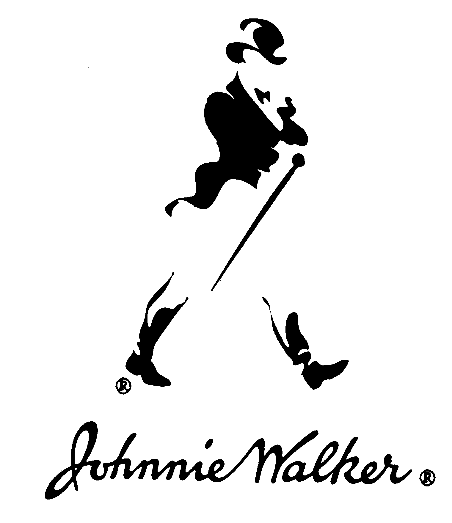 Scotch Whisky Logo - The famous and iconic Johnnie Walker | Cool stuff | Walker logo ...
